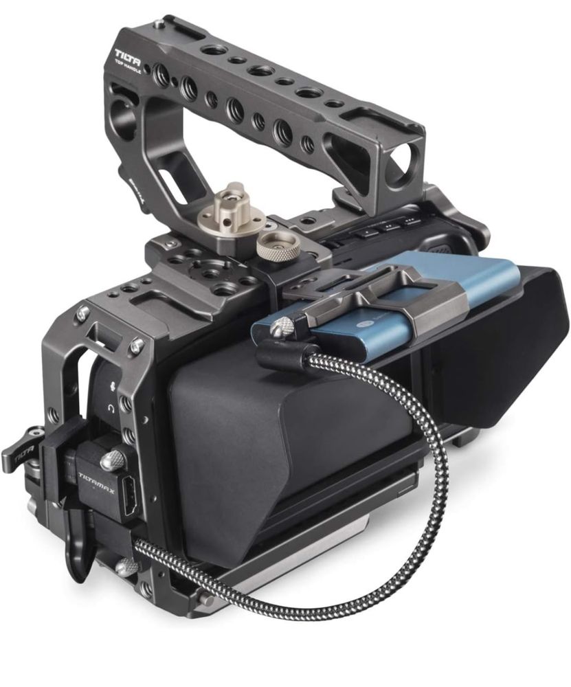 (Tilta Gray) Tilta TA-SSDH-T5 SSD Drive for BMPCC 4K Cage Blackmagic