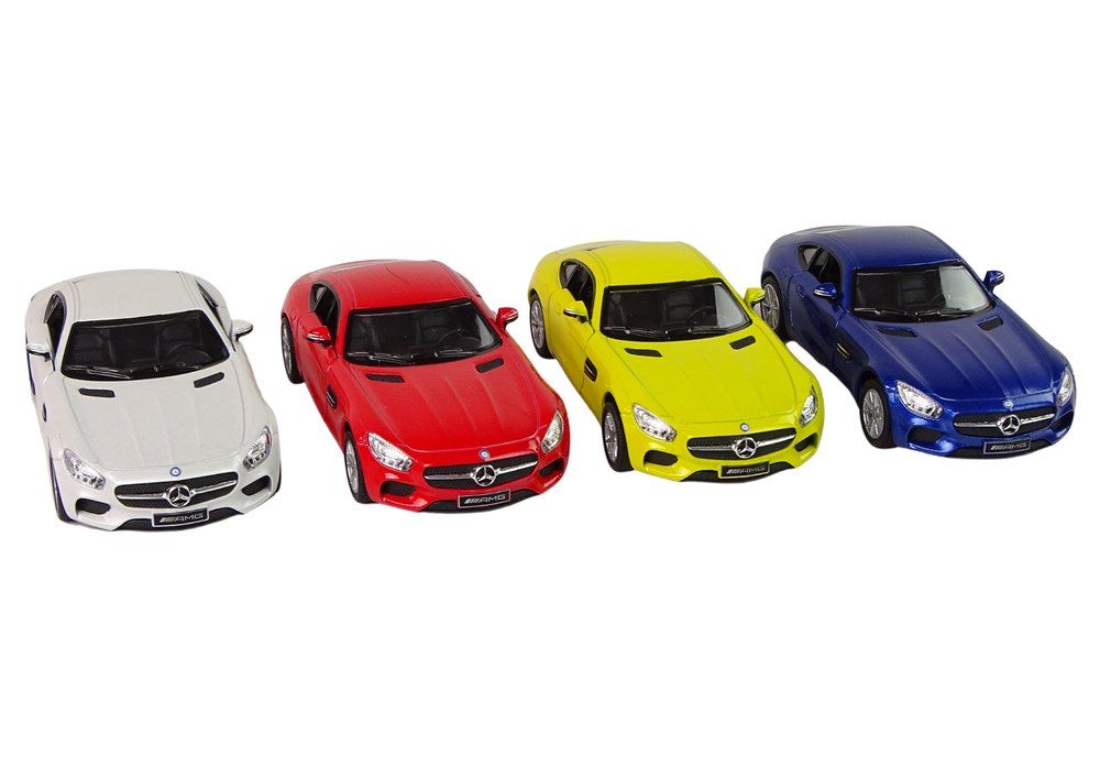 Metalowe Autko Mercedes AMG GT 1:36 4 Kolory HXKT188