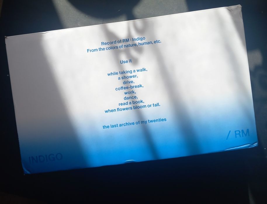 Bts merch box membership indigo rm