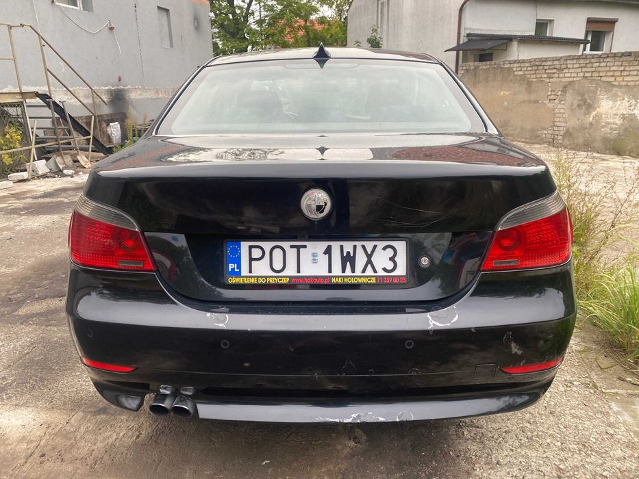 BMW E60 2,5TD sedan automat Wrocław doskonałe mocne i ekonomiczne auto