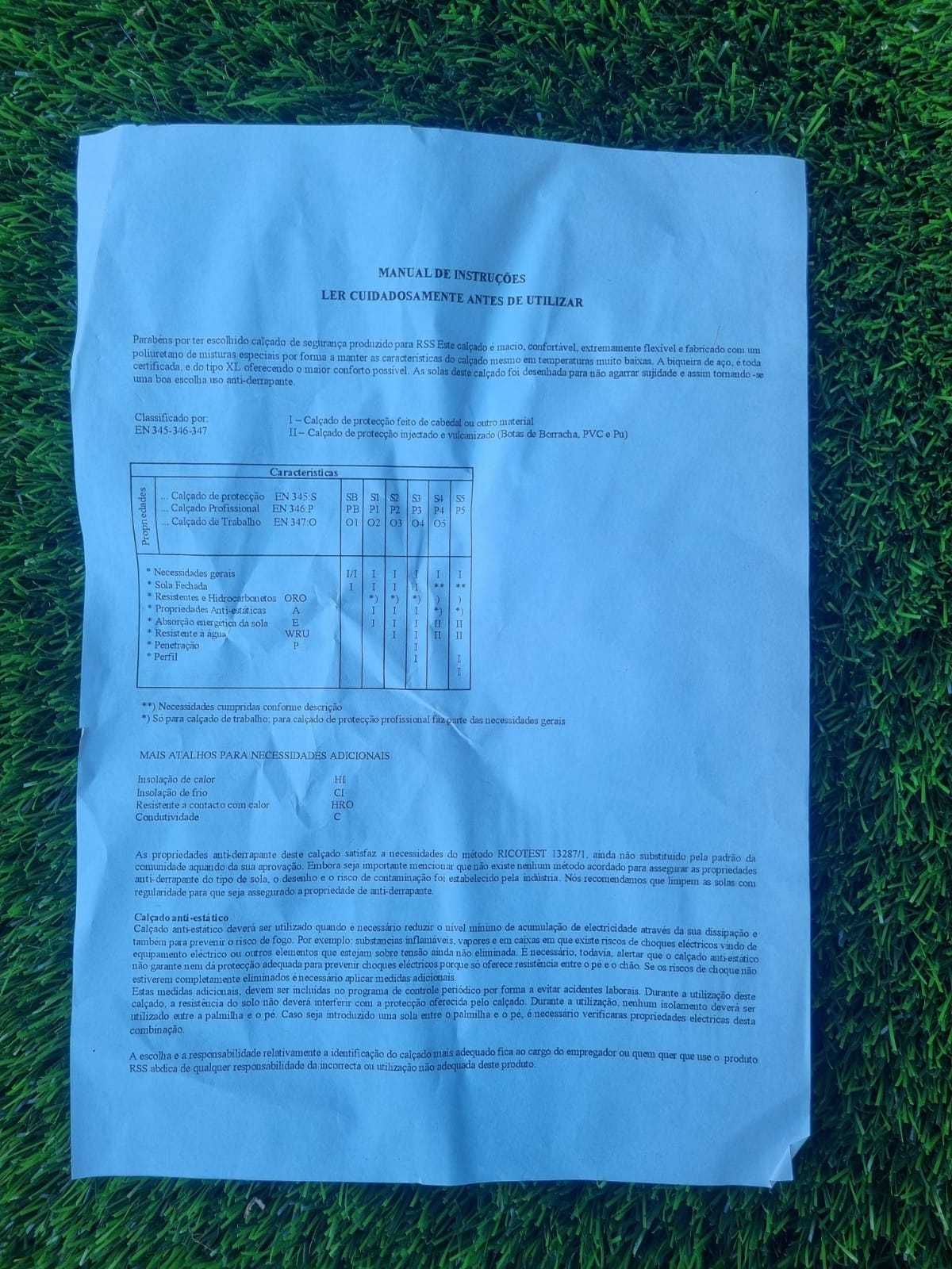 Sapato de segurança Bellota