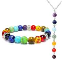 Conjunto  colar + pulseira  reiki