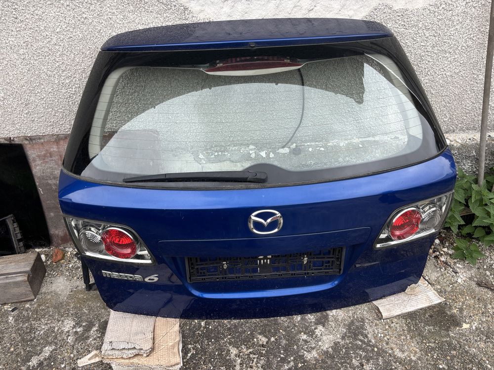 mazda 6 kombi drzwi koła klapa fotele skóra konsola deska