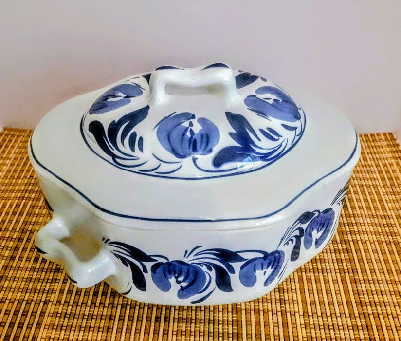 Солонка Буды Сервиз Барановка Спецовницы Дулево, штоф икорница