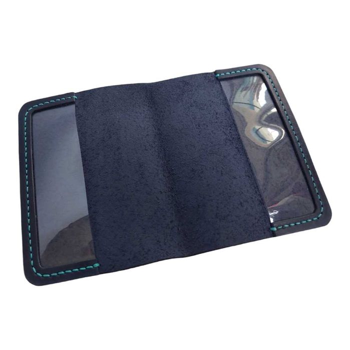 Шкіряна обкладинка для військового квитка офіцера запасу