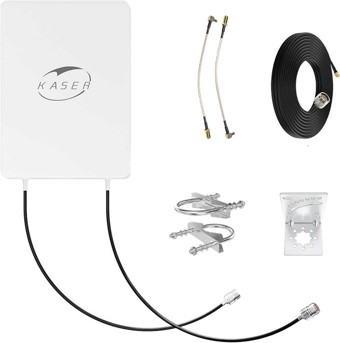 KASER Zewnętrzna antena 5G jednoosiowa N78 3300,-3800 MHz panel Mimo