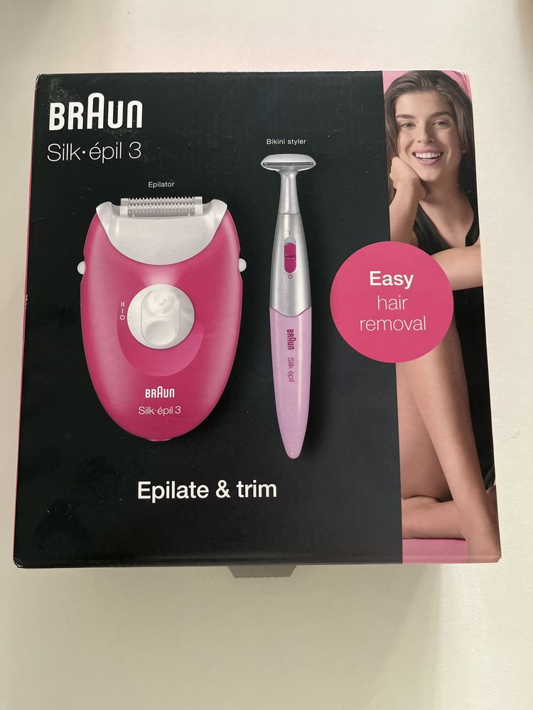 Depilator braun silk epil 3