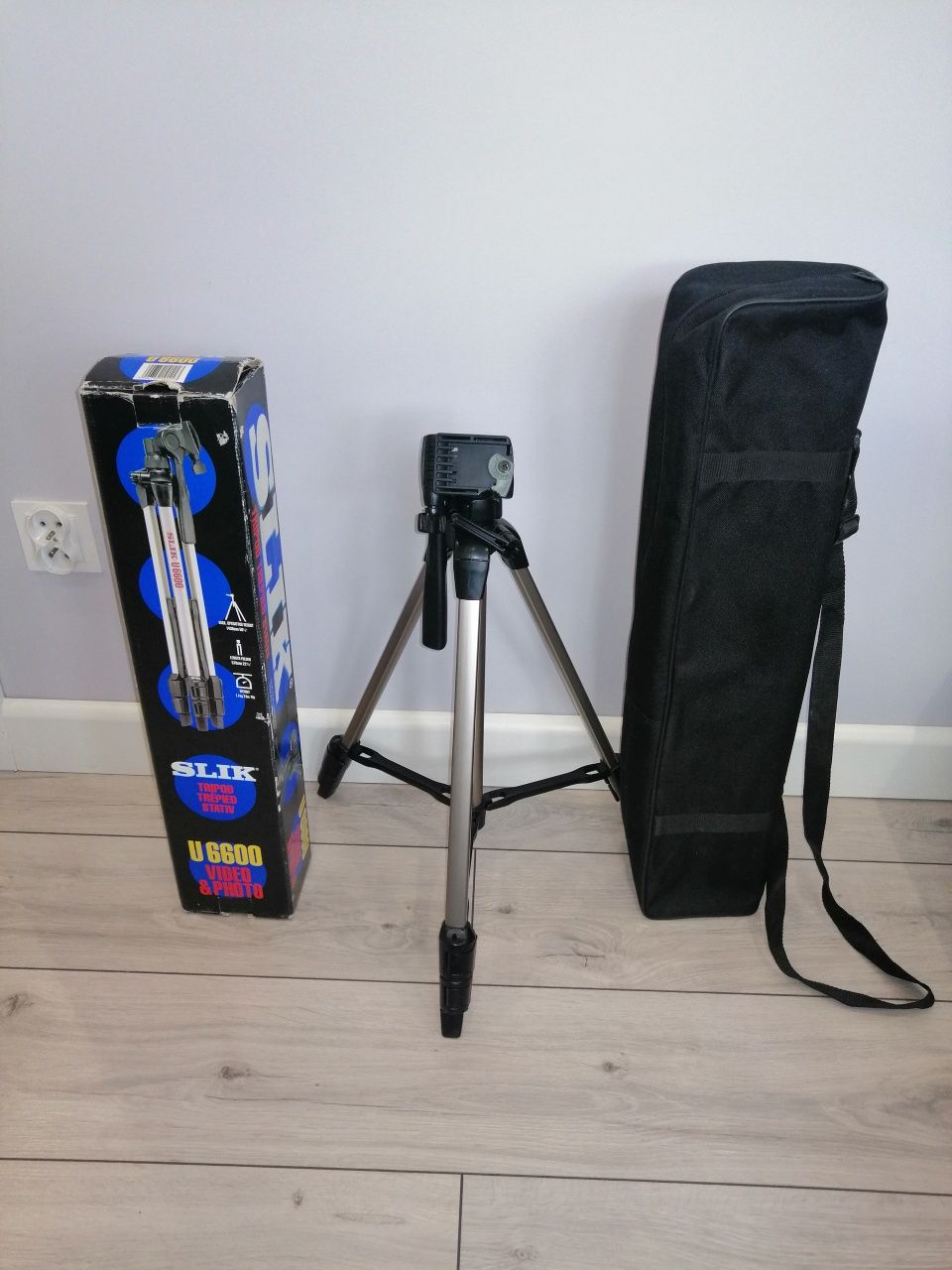 Statyw fotograficzny Slik U6600 z pokrowcem