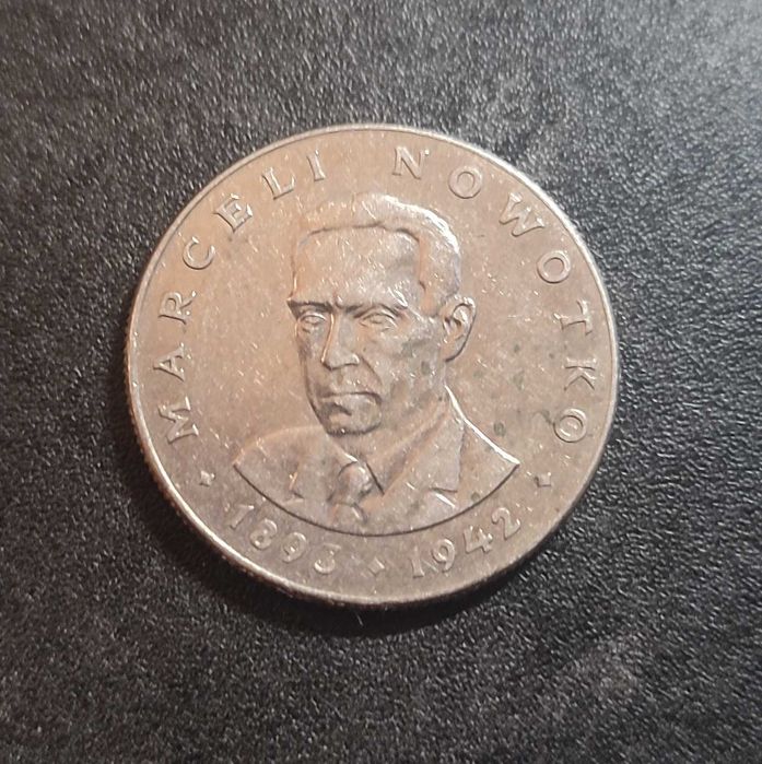 20 zł - Marceli Nowotko -1983 r