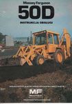 MF50D MF 50D Instrukcja obsługi DTR Koparko ładowarka 50 D