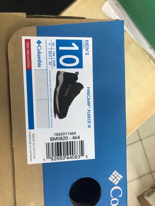 Полуботинки Columbia Firecamp Fleece III (BM0820-464) оригинал
