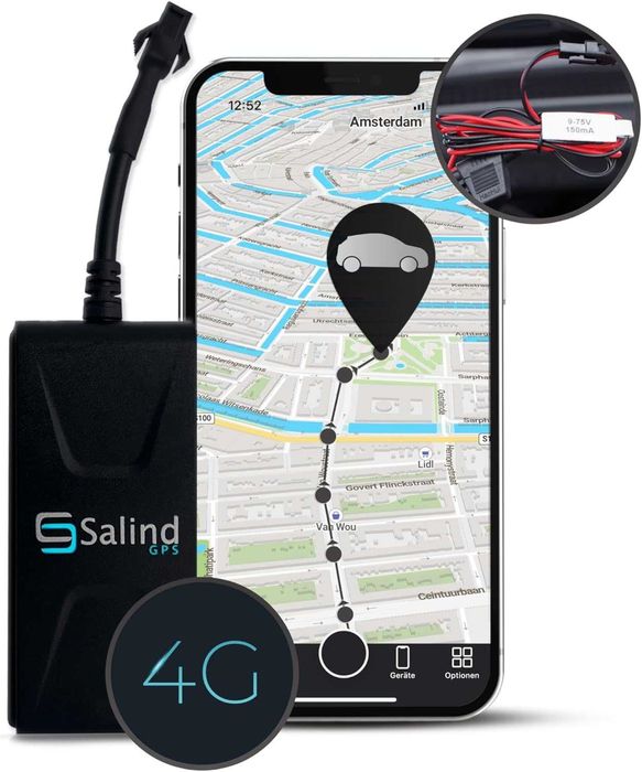 Salind Tracker GPS 01 lokalizator do samochoodu SIM Alarm prędkości