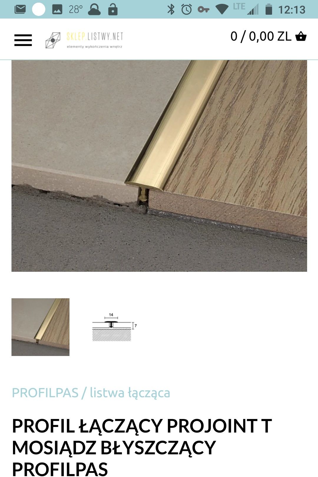 Listwy miedziane progowe