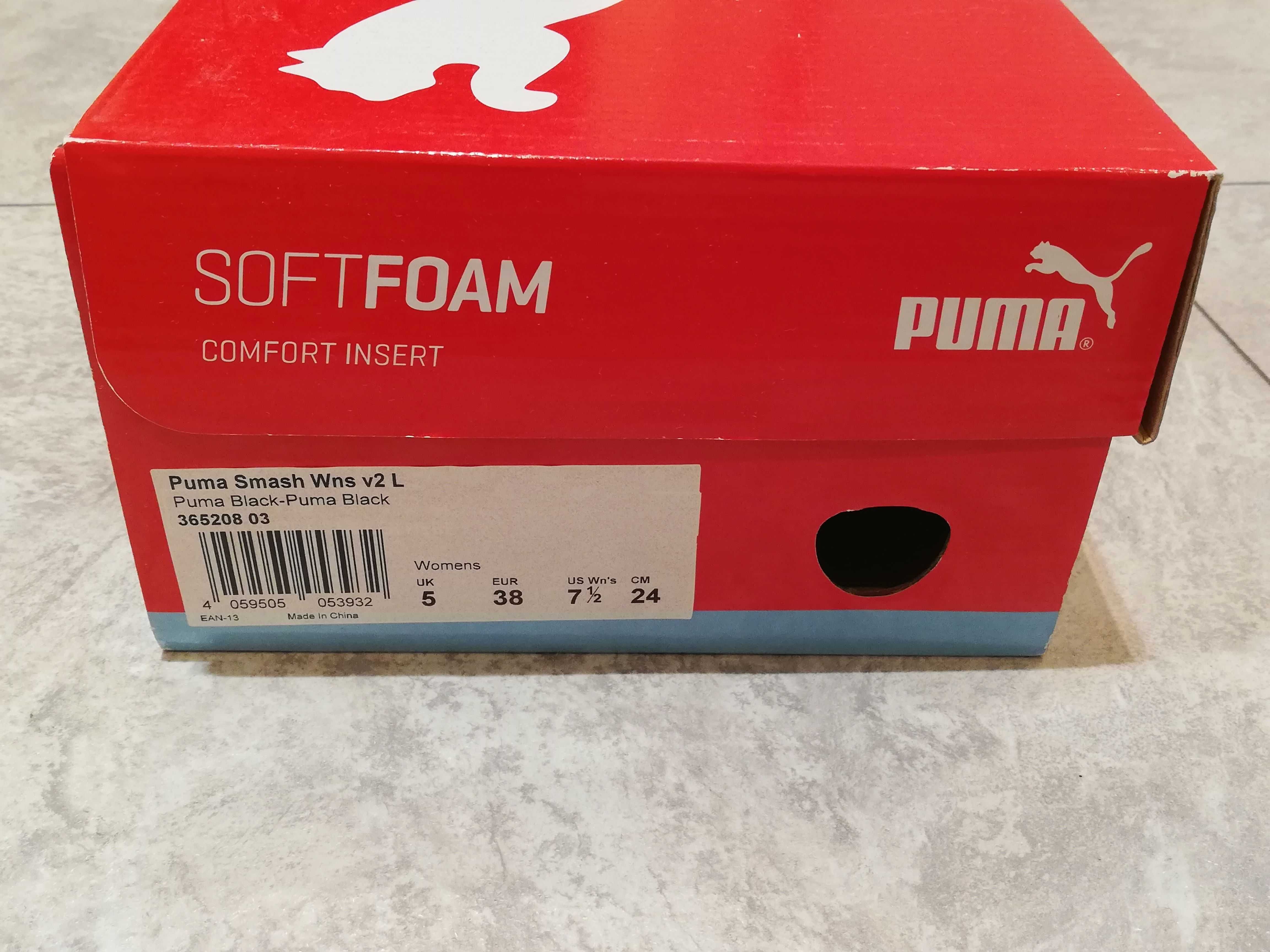 BUTY damskie PUMA SMASH v2 L  r.38 wkł. 24