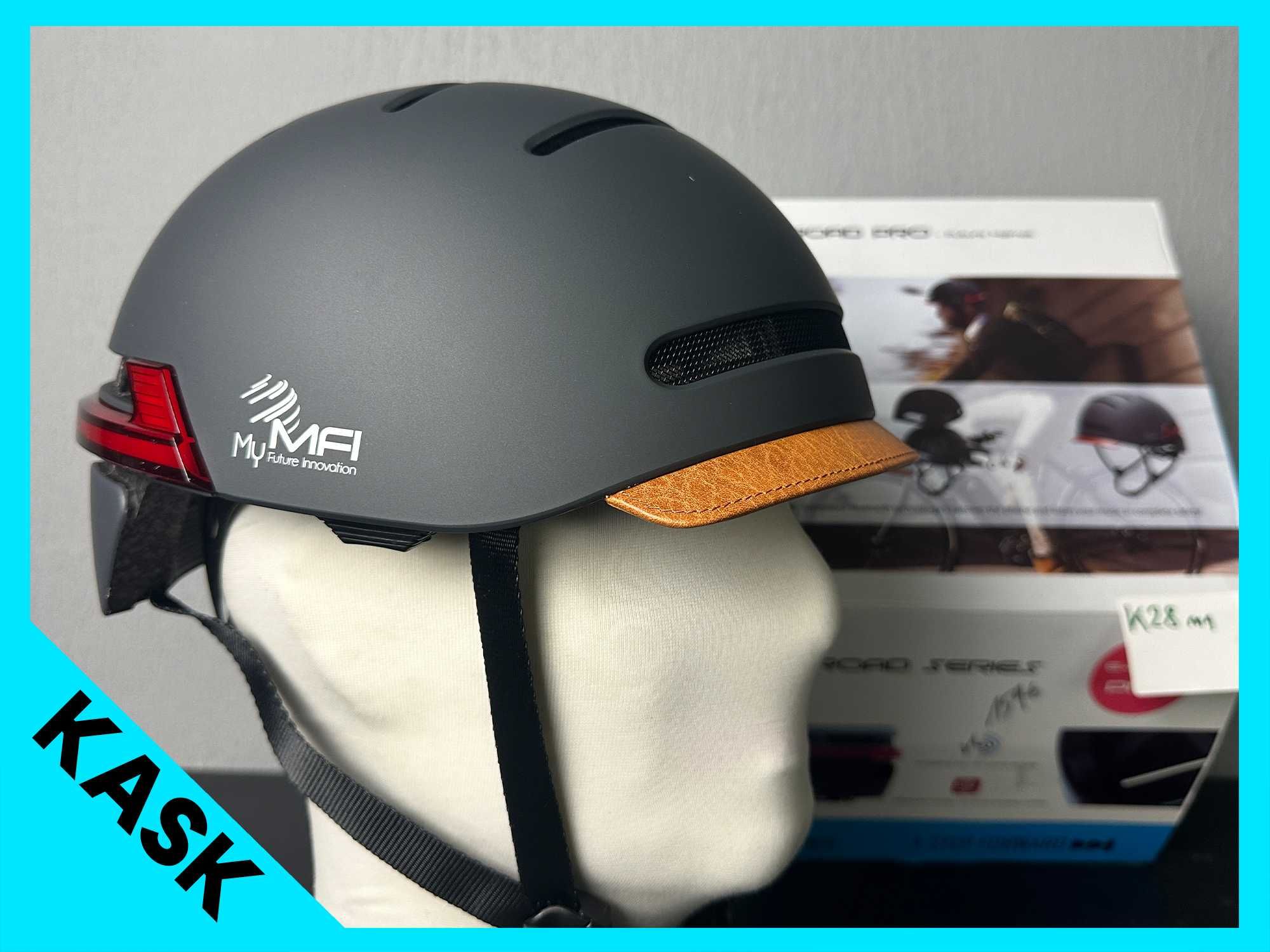 Inteligentny kask rowerowy MFI E-Road Start