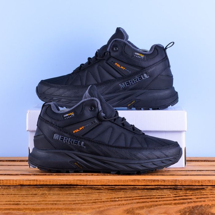 ‼️CORDURA‼️41-46 Merrell Float Pro black / термо gore-tex