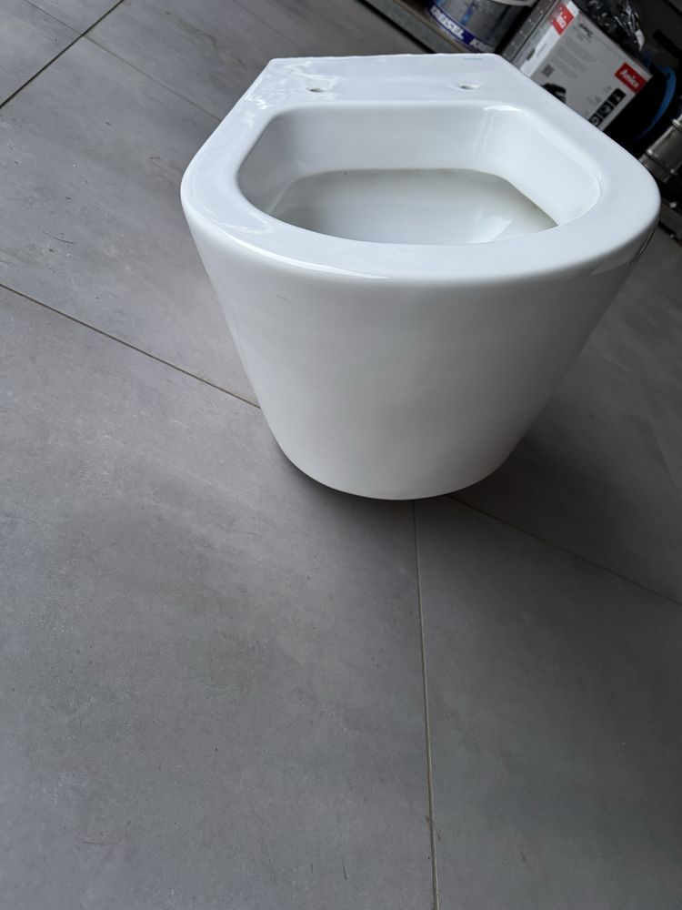 Miska WC Sanitana GLAM wolnoopadajaca rimless (sama miska)
