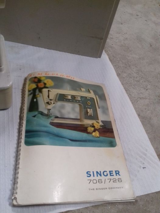 maquina de costura singer 706/726