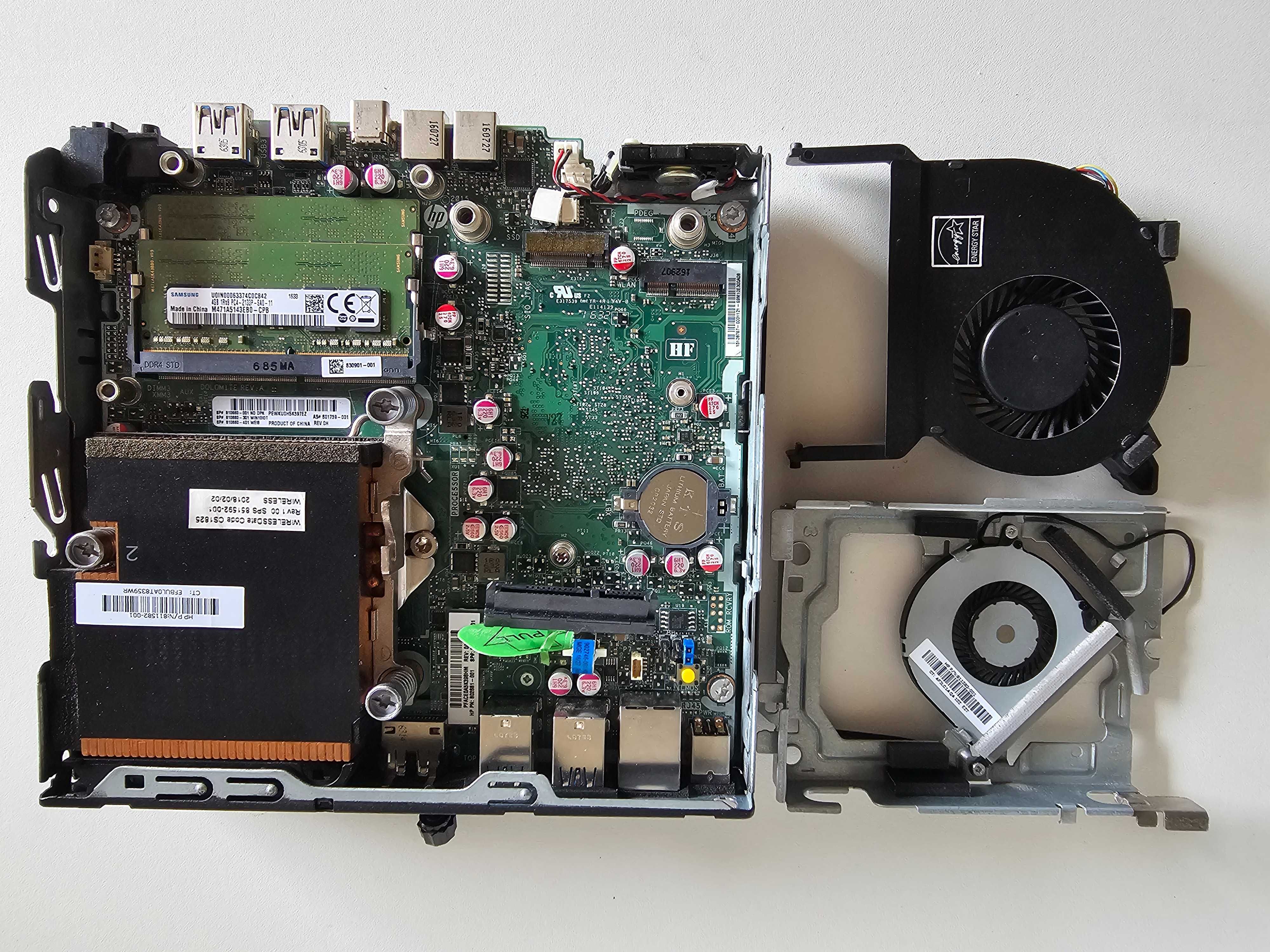 HP EliteDesk 800 G2 mini i5-6500 8/128GB Windows 10 Pro zasilacz