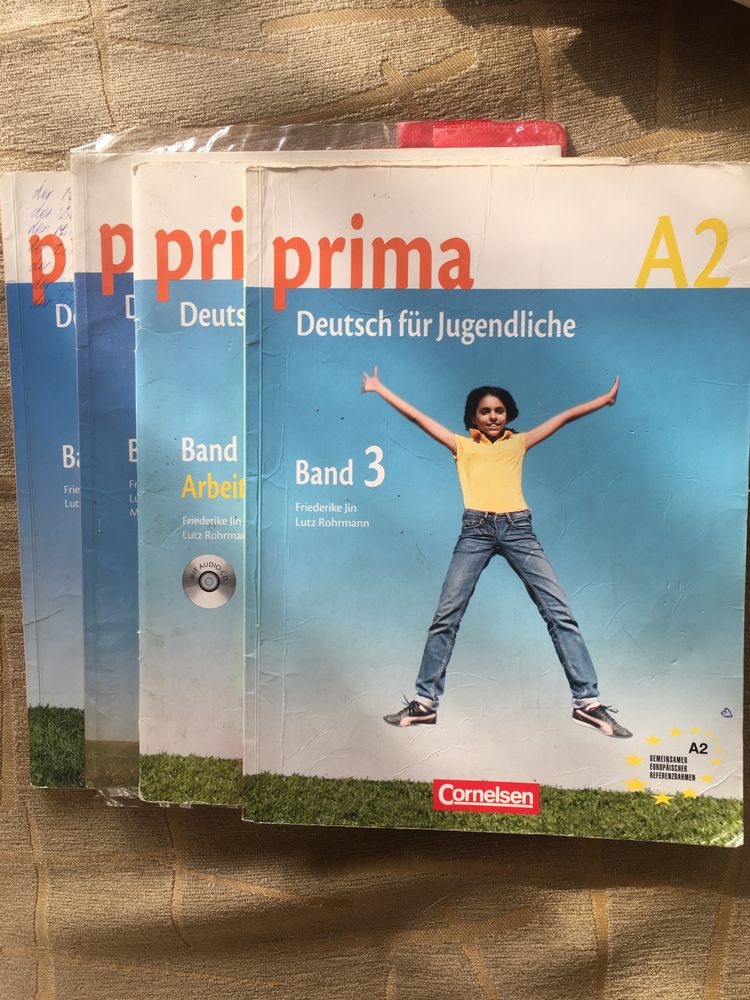 Prima A1, A2 німецька мова