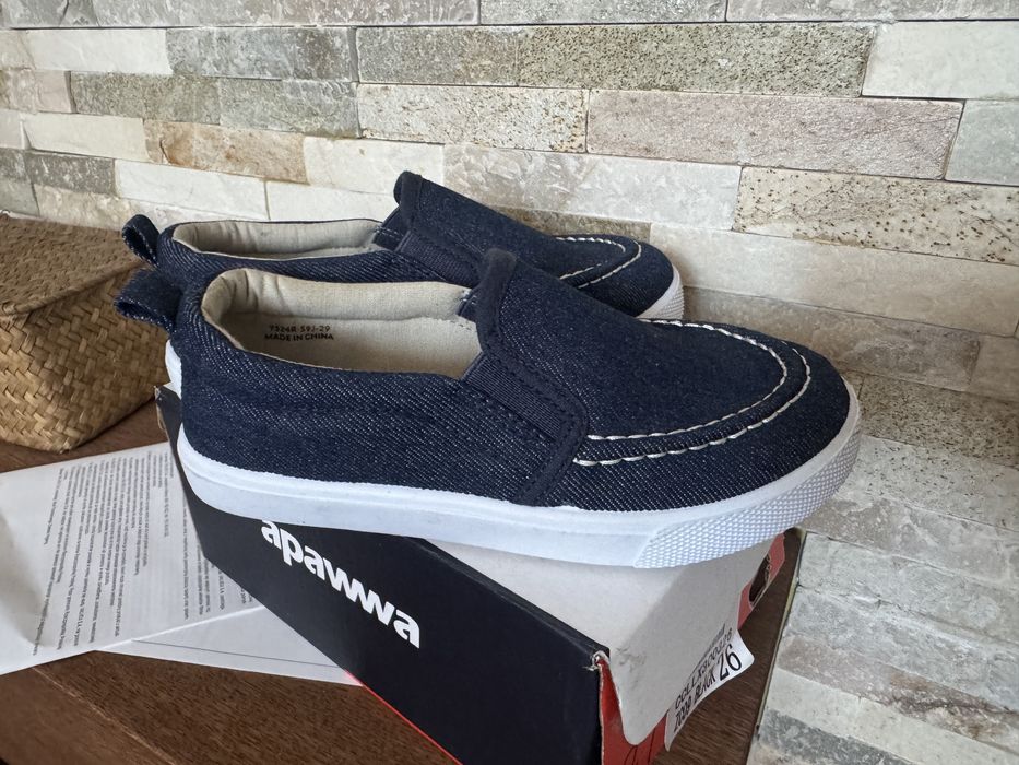 Trampki wsuwane buciki dla chlopca rozmiar 29