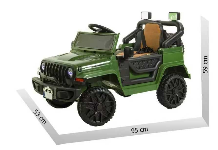 Auto na akumulator dla dzieci 4x4 skóra pilot CAR-JSX-1 OKAZJA!