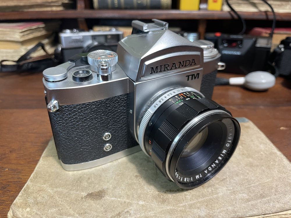 Miranda TM 50mm f:1.8, máquina fotográfica analógica testada com rolo