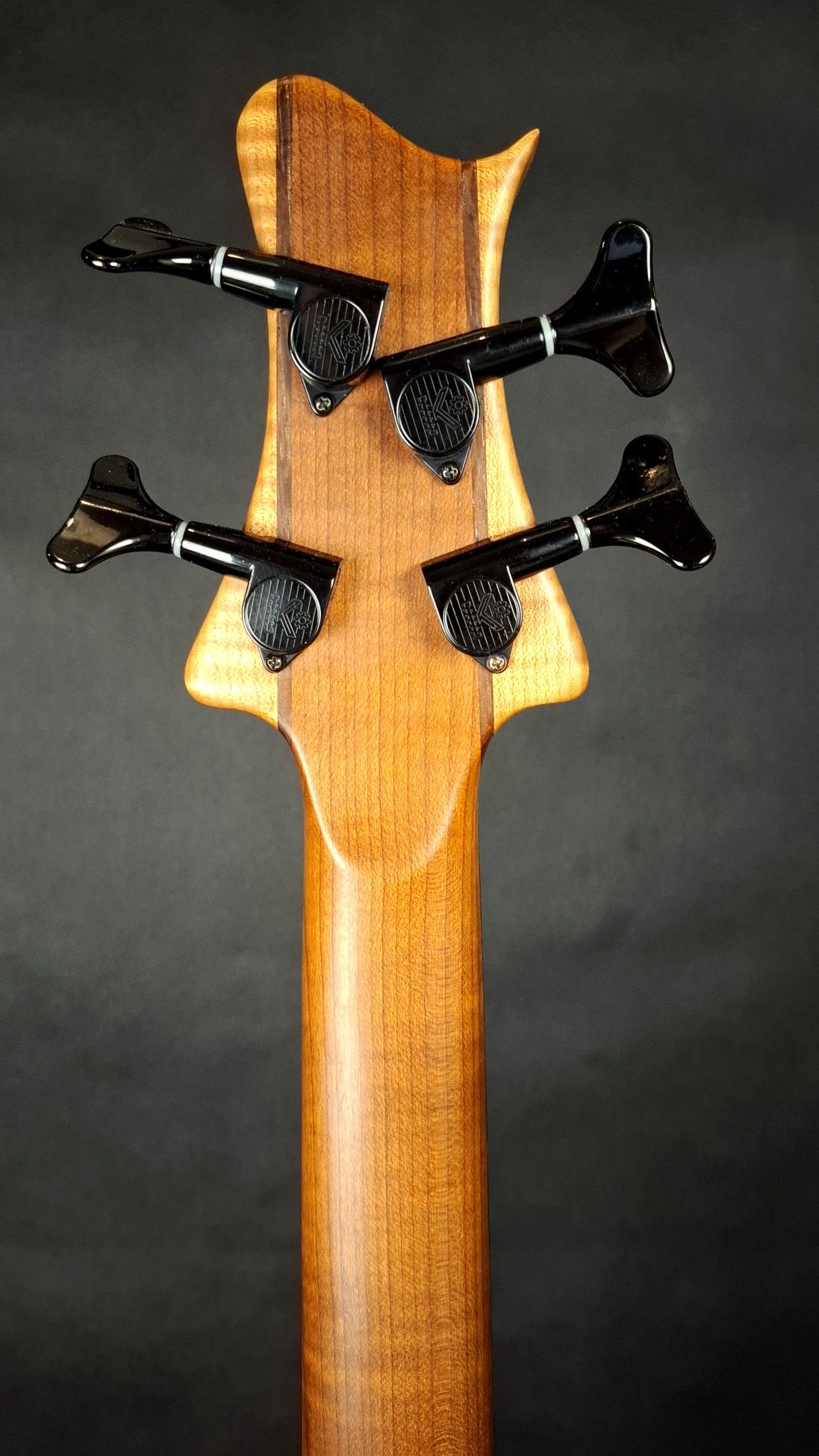 Gitara basowa Stradi Furya Blue lutnicza Custom