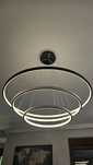 Lampa led 3 okregi kolor neutralny. Mocna.