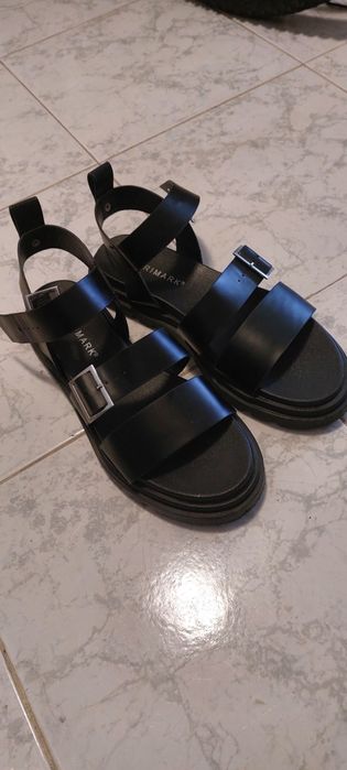 Sandálias de verão tamanho 40, cor preta