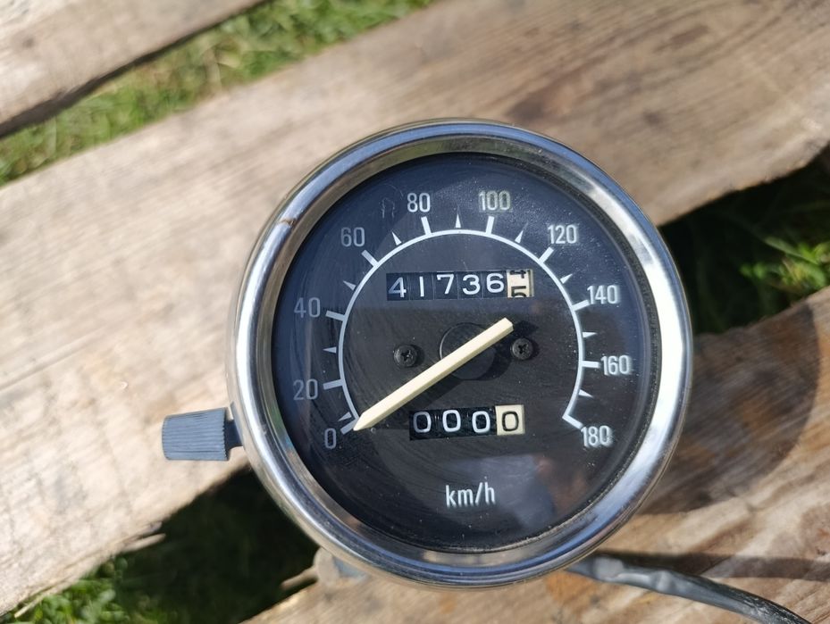 Zegar Yamaha Virago 535 licznik cyferblat prędkościomierz oryginał E1