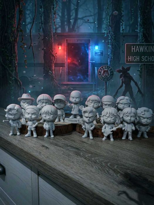 Stranger Things - Chibi Set, дивні дива