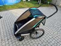 Thule chariot przyczepka rowerowa dla 2 dzieci