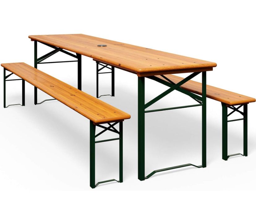 Conjunto de mesa de jardim