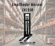 Empilhador Stacker Manual Cap. 1000kg Elev. 3mt    JR19