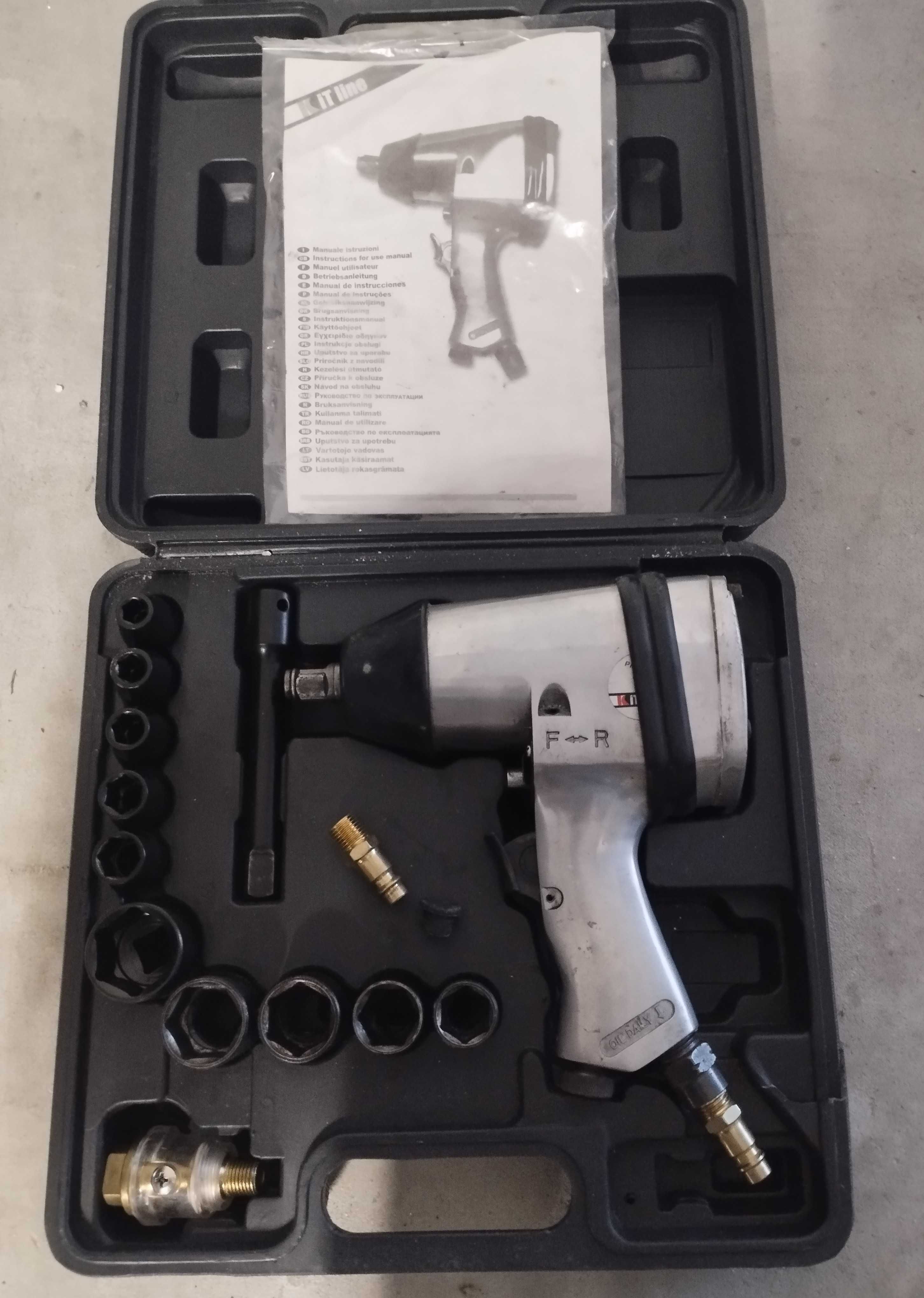 Pistola pneumática de impacto (tipo 1/2")