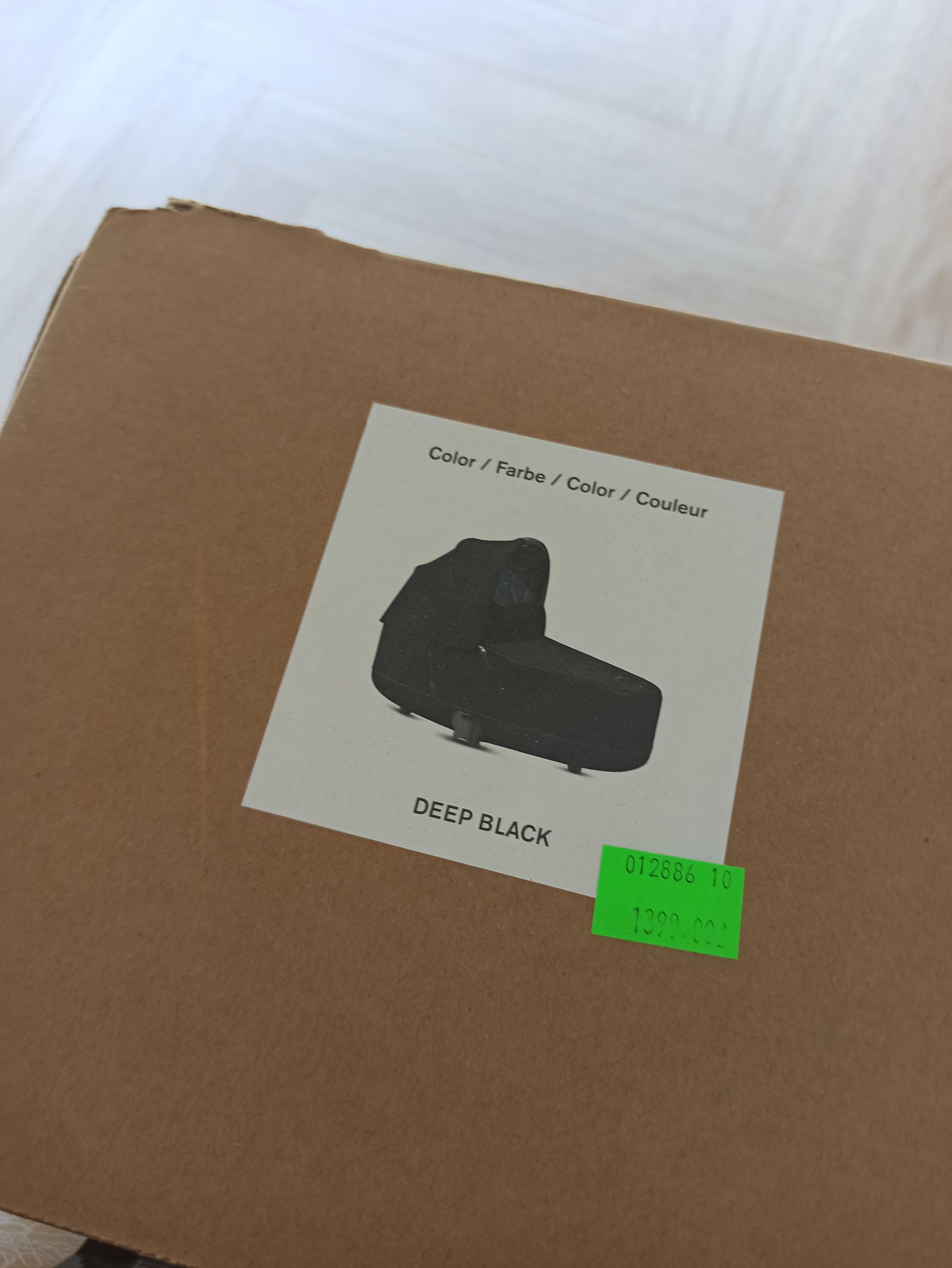 Sprzedam cały wózek Prima 2.0 Deep Black gratisy parasolka Cybex inne