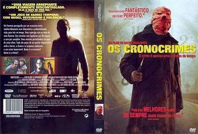 DVD Os Cronocrimes PLASTIFICADO Novo Selado Filme Nacho Vigalondo 2007