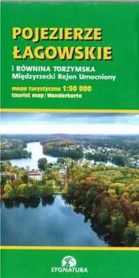 Map. tur. - Pojezierze Łagowskie i Równina... - praca zbiorowa