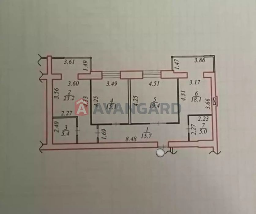 Продам 3-комнатную Слобожанское Брама