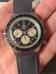 Timex Q panda Chronograph retro TW2V42700