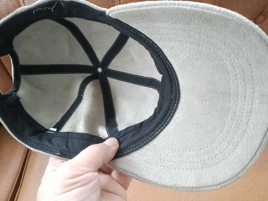 Кепка - бейсболка кожа натуральна