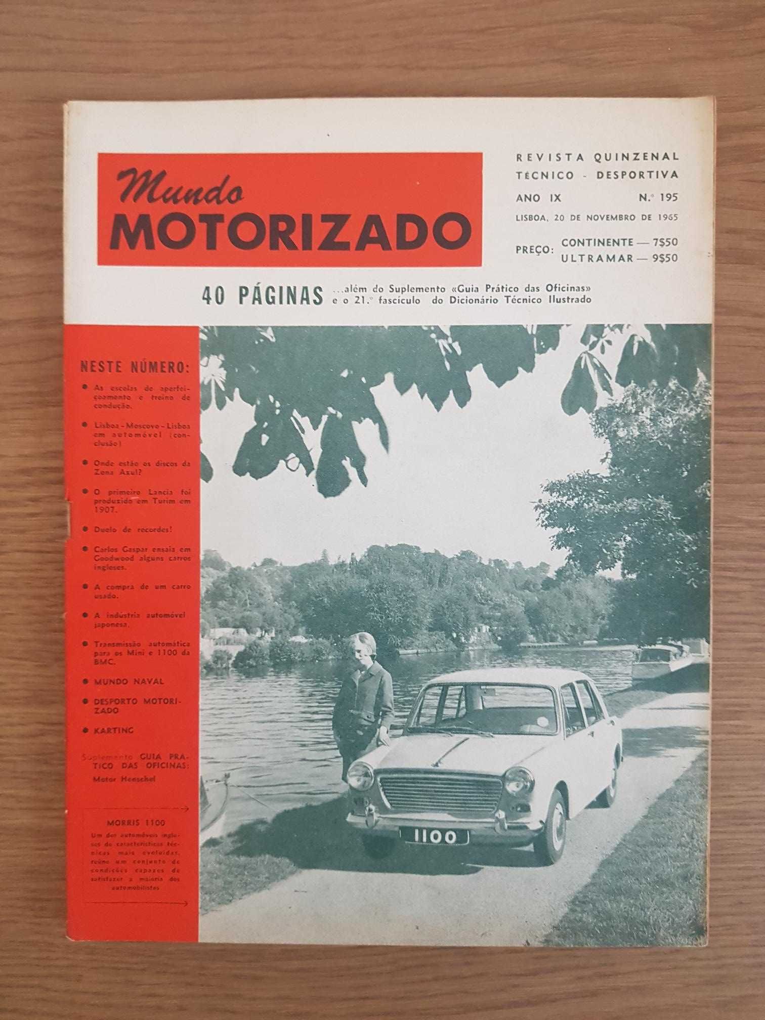 Revista Mundo Motorizado Nº195 (Ano:1965)