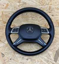 Mercedes w204 c220 kierownica multifunkcja skóra airbag
