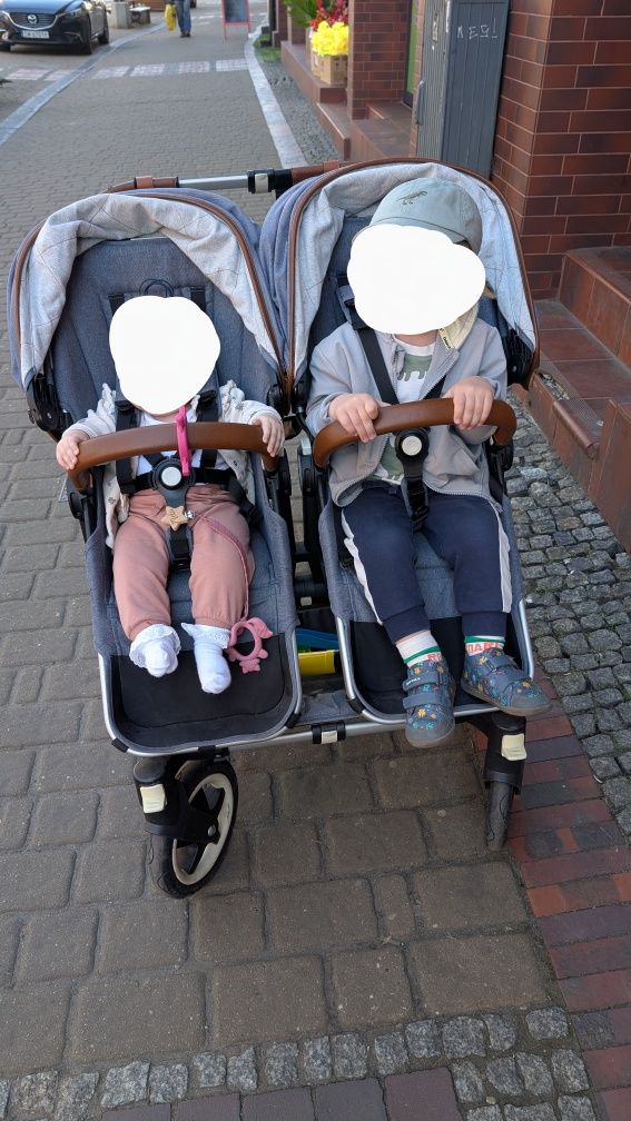 Wózek dla dwójki rok po roku Bugaboo Donkey Weekender