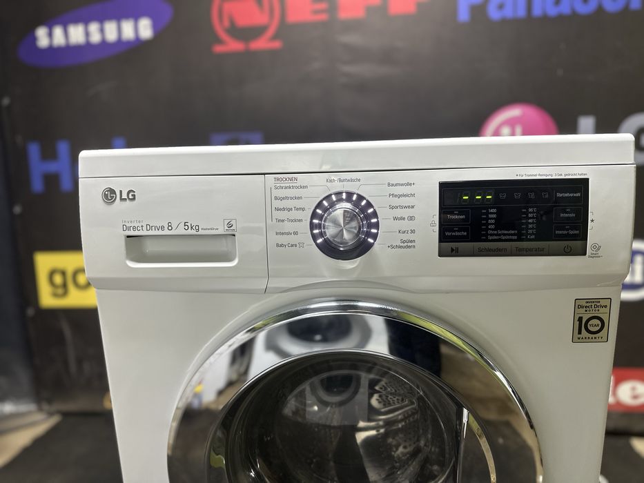 Прально-сушильна машина LG / 8/5 кг /DirectDrive/A+++/6Motion