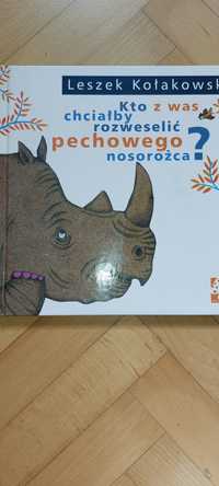Kto z was chcialby rozweselić pechowego nosorożca ?