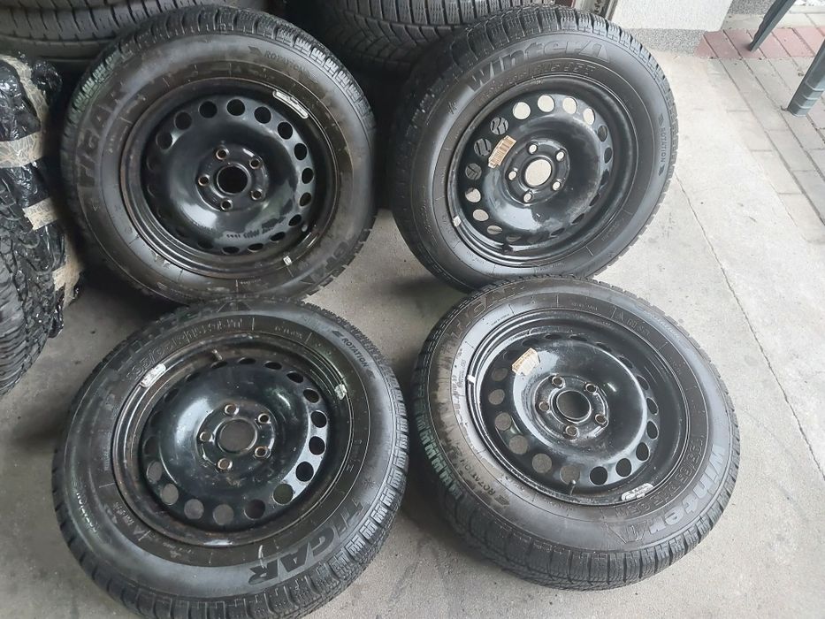 Koła zimowe Golf Passat Touran Octavia 15" 5X112
