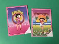 Lote Recargas de Folhas para Dossier Escolar Betty Boop Anos 80 Ambar