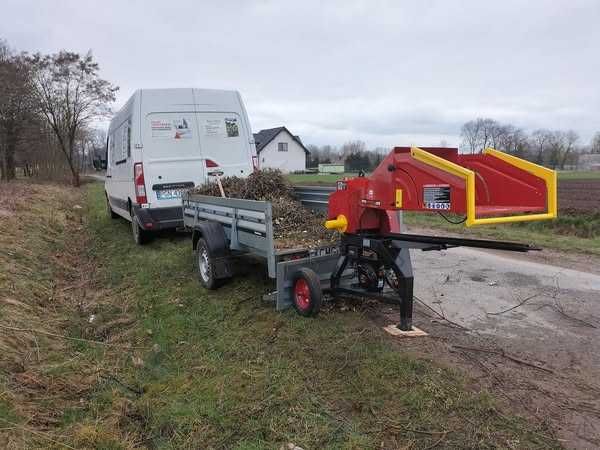 Wynajem rębaka do gałęzi